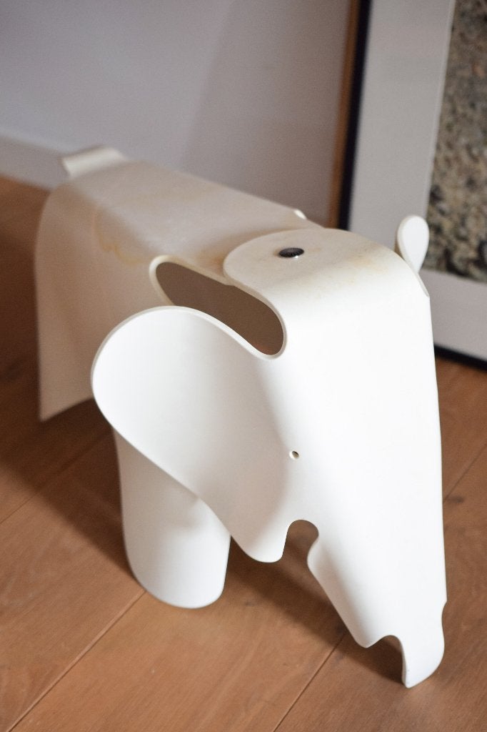 Witte Vitra Eames Elephant olifant (scherpe prijs), Ophalen