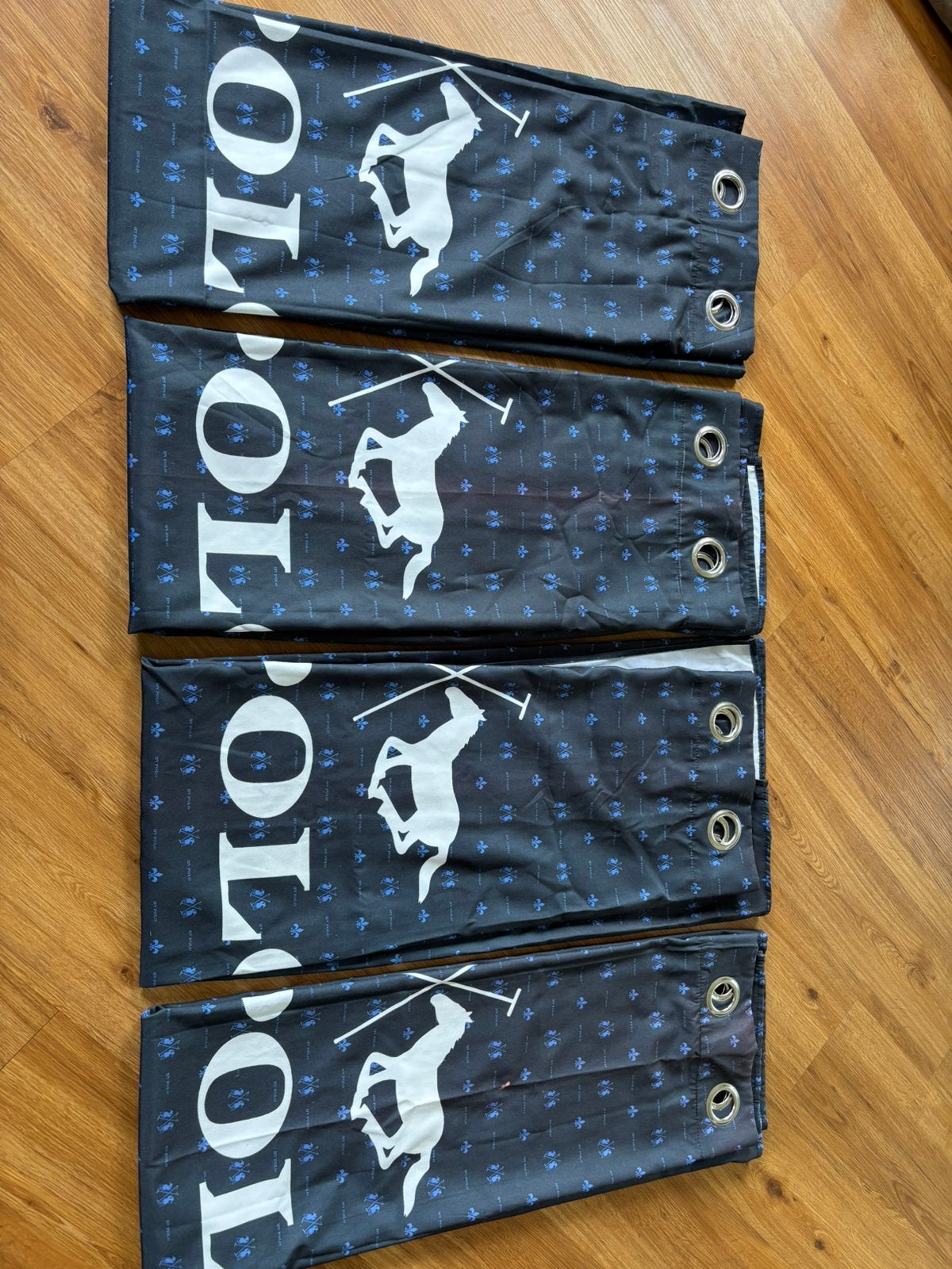 4 paskamer gordijnen. 180x130, Ophalen of Verzenden, 200 cm of meer