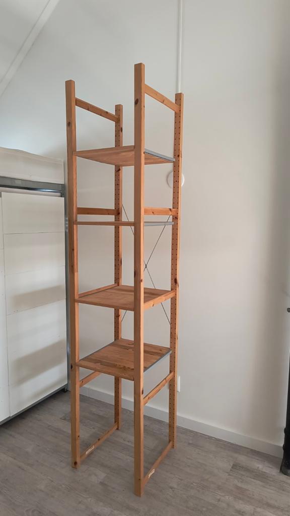 Houten Boekenkast/Opbergrek - IKEA IVAR Stijl, Huis en Inrichting, Kasten | Stellingkasten, Ophalen, Gebruikt