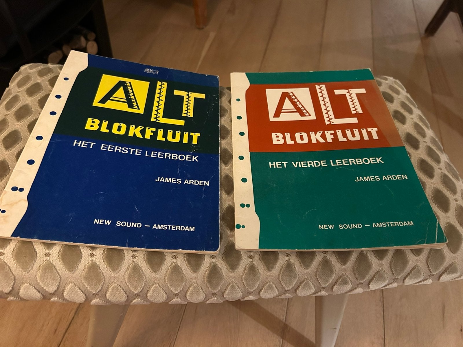 James Arden altblokfluit deel 1 en 4, Ophalen of Verzenden, Gebruikt, Les of Cursus, Klassiek