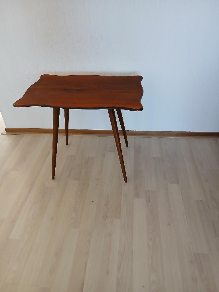 Bijzettafel – Plantentafel – Vintage, Huis en Inrichting, Tafels | Bijzettafels, Gebruikt, Vintage, 55 tot 75 cm, Overige vormen