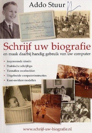 Schrijf uw biografie - Addo Stuur, Ophalen of Verzenden, Gelezen, Overige