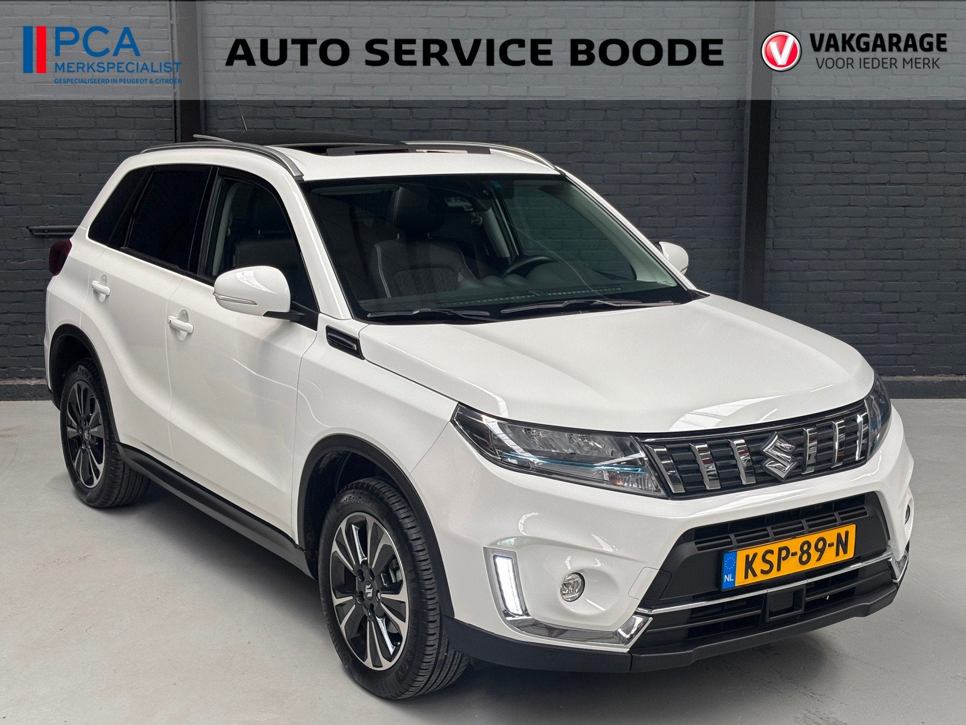 Suzuki Vitara 1.5 Hybrid Style automaat - schuif-/kanteldak, Auto's, Dealer onderhouden, Gebruikt, Euro 6, 4 cilinders