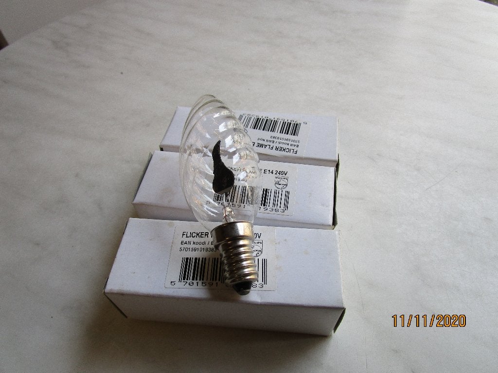 Philips Flicker Flame E14 240V Gloeilamp, Philips, Gloeilamp, E14 (klein), Nieuw