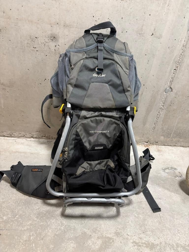 Deuter kid comfort II, Kinderen en Baby's, Babydragers en Draagdoeken, Gebruikt, Rug, Draagzak, Ophalen