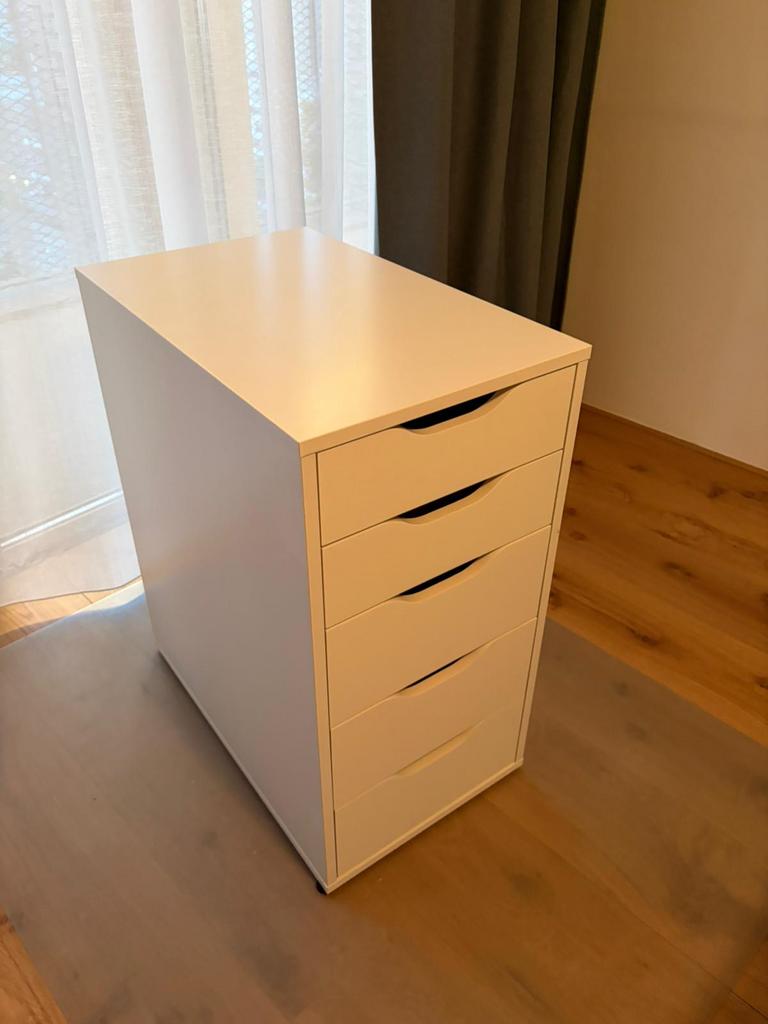 Alex IKEA, Ophalen, Minder dan 50 cm, 5 laden of meer, Zo goed als nieuw