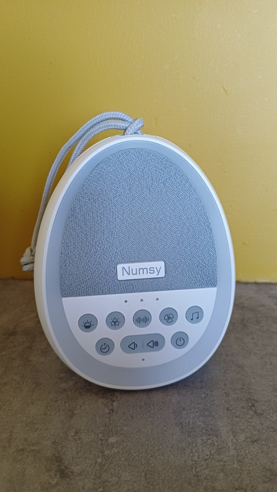 Numsy Slaaptrainer met White Noise en Nachtlampje, Ophalen of Verzenden, Gebruikt, Minder dan 100 meter