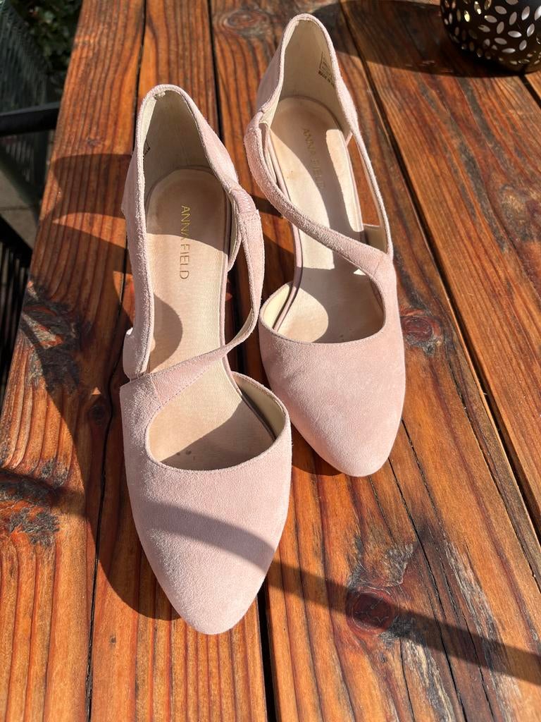 Roze pumps Anna Field maat 38, Pumps, Ophalen of Verzenden, Roze, Gedragen