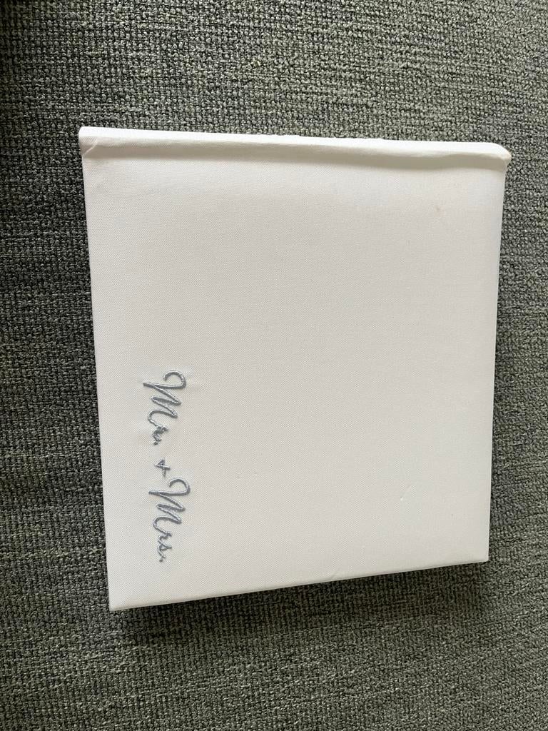 Fotoboek (evt. voor bruiloft), Ophalen, Zo goed als nieuw, Album of Boek