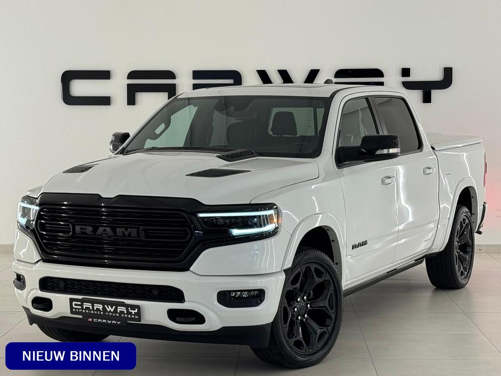 Dodge Ram 1500 Limited Night 5.7 V8 LPG NL-Auto (bj 2022), Auto's, Dodge, Bedrijf, Te koop, RAM 1500, 360° camera, 4x4, ABS, Achteruitrijcamera
