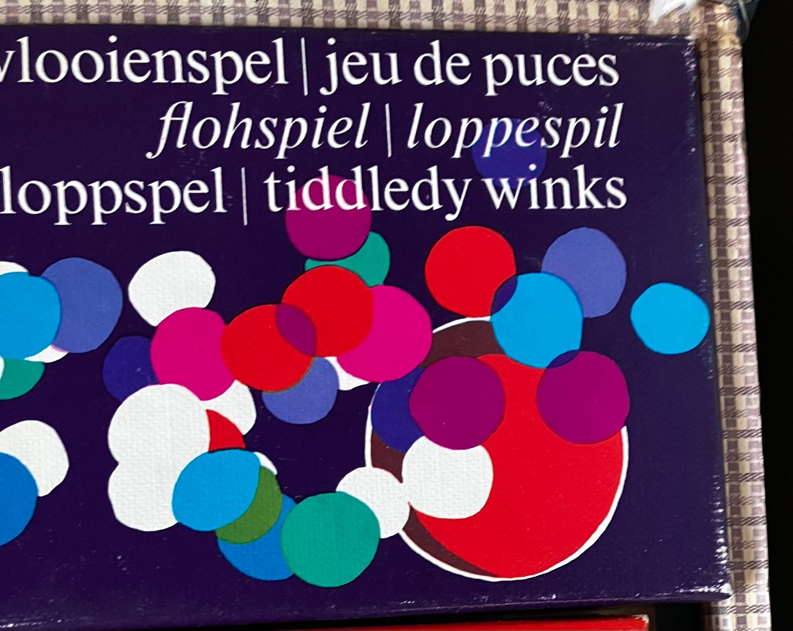 Vlooienspel, vintage, compleet, Hobby en Vrije tijd, Ophalen of Verzenden, Gebruikt