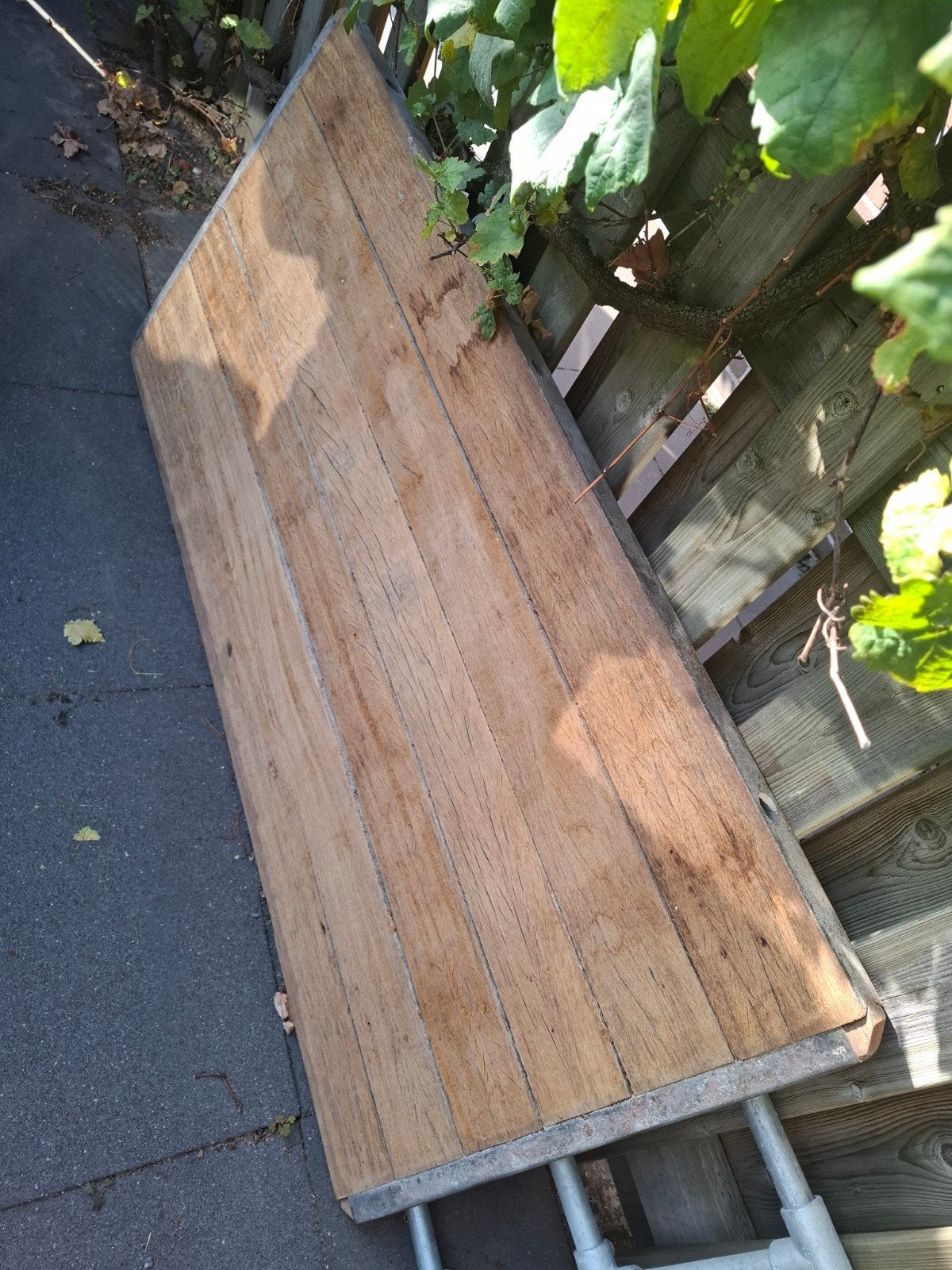 steenschotten +/- 145x70cm 3x, Ophalen, Gebruikt, Rechthoekig, Hout
