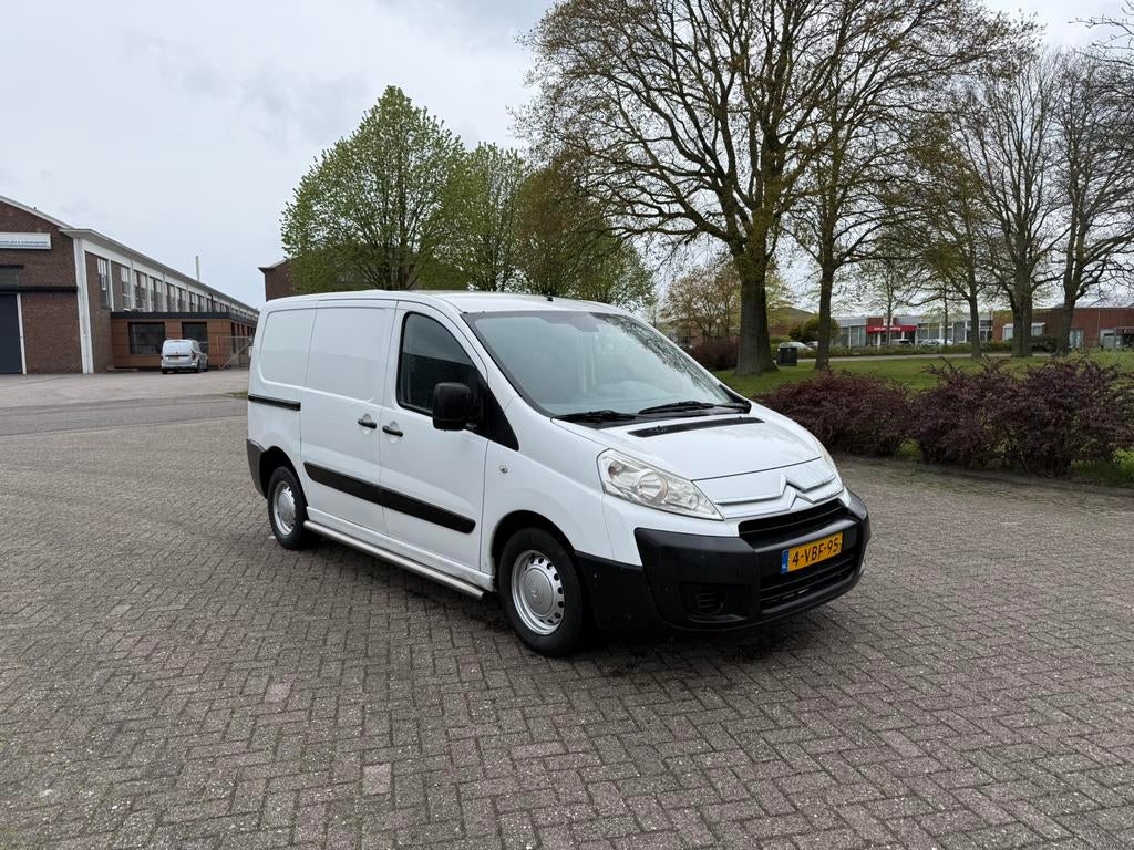 Citroën Jumpy 1.6 HDI L1h1 | AIRCO | CRUISE | NIEUWE APK |, Auto's, Stof, Zwart, 4 cilinders, Citroën