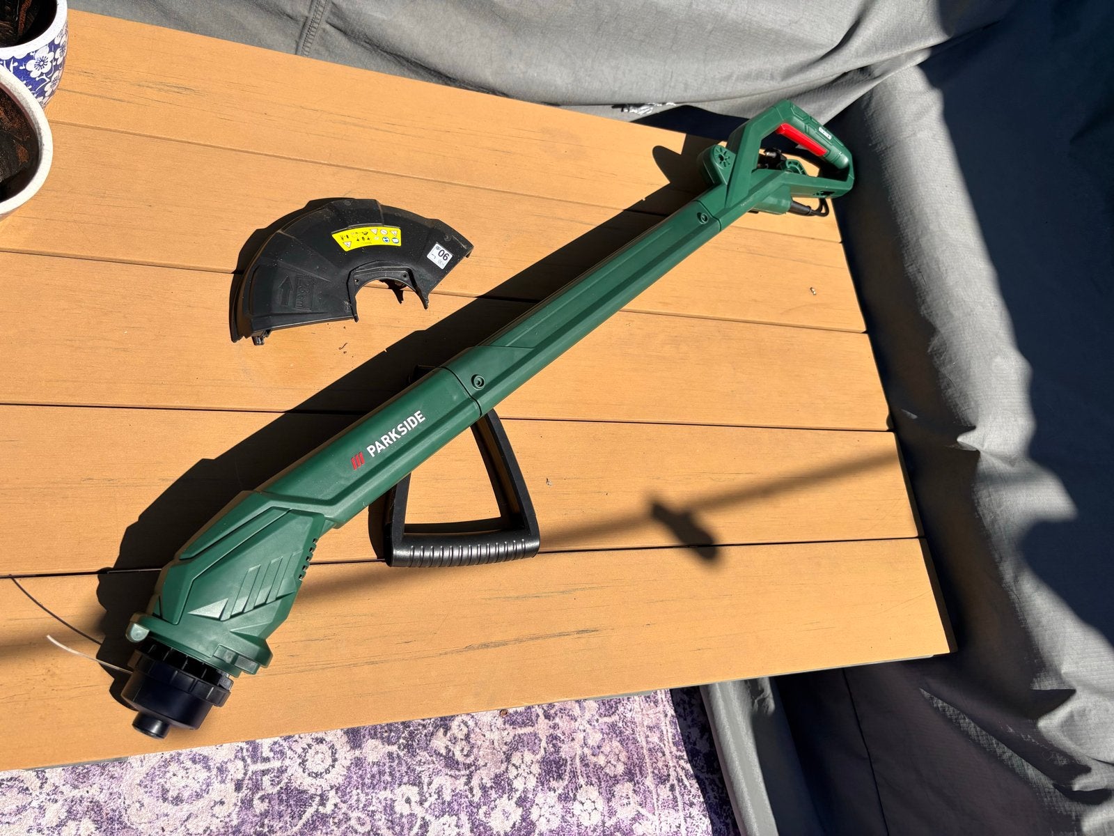 Gratis grastrimmer - kantmaaier, Tuin en Terras, Grastrimmers, Ophalen, Gebruikt, 30 tot 50 cm, Elektrisch