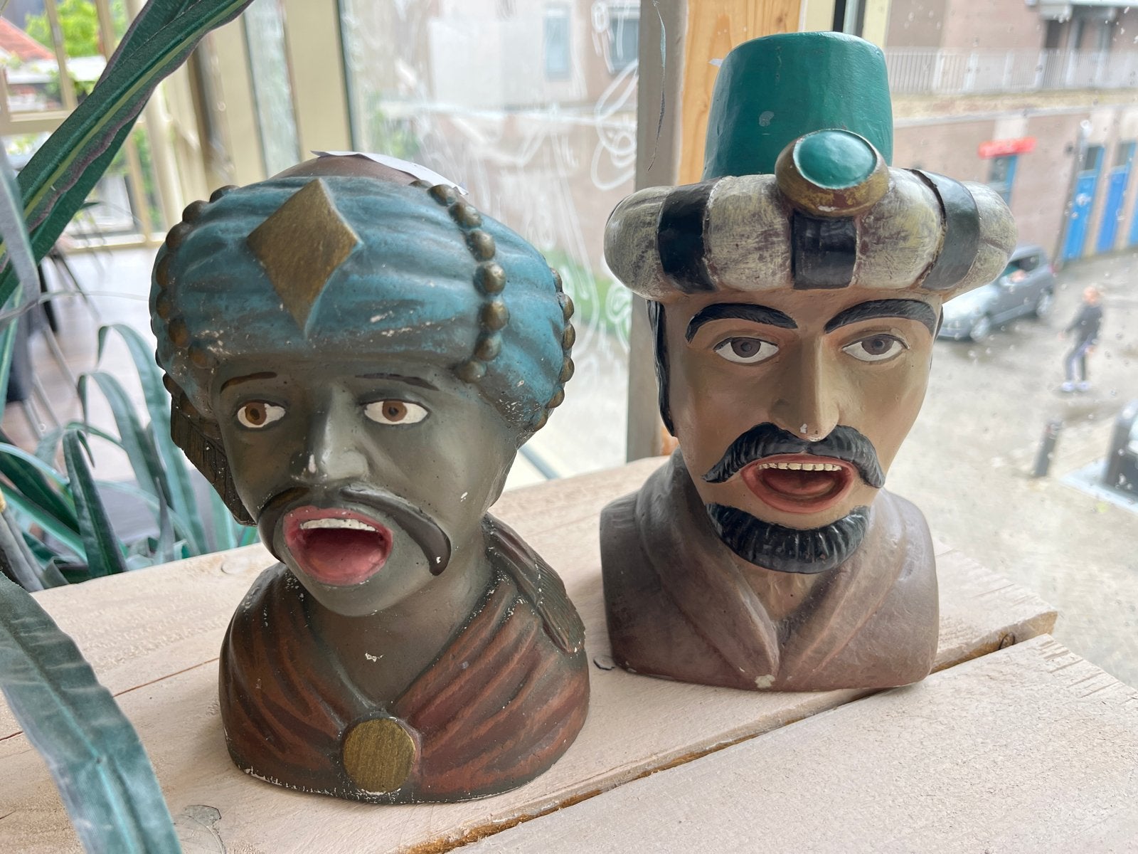 Decoratieve Oosterse Gapers - Set van 2, Ophalen of Verzenden