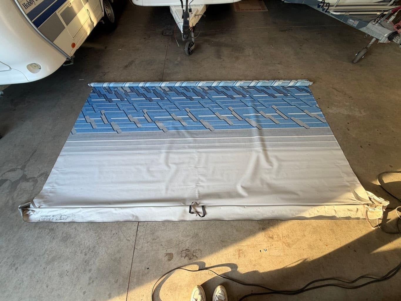 Fiamma Caravanstore 360 Blue Ocean zakluifel, Ophalen, Gebruikt, PVC, Fiamma