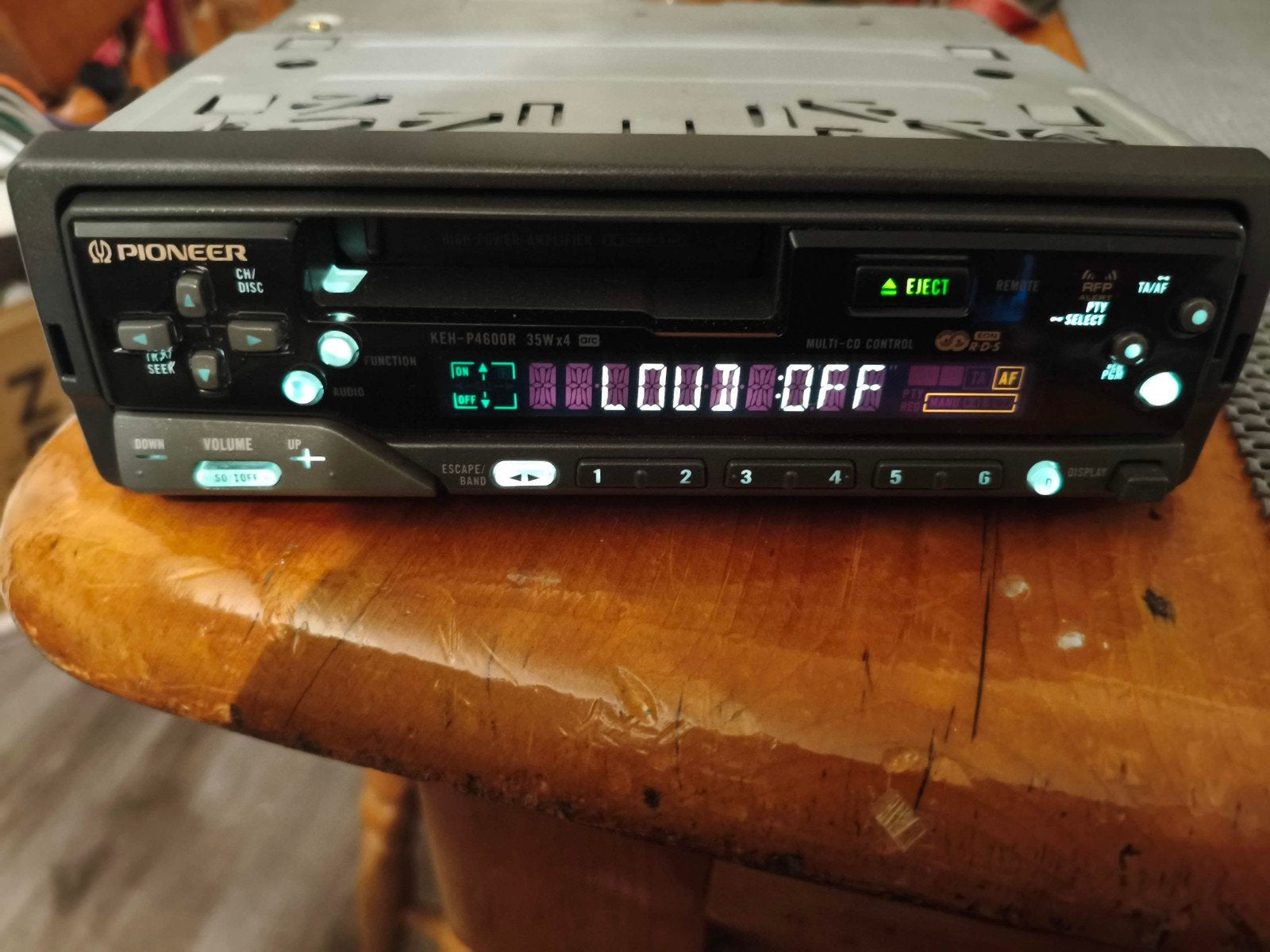 Pioneer KEH-P4600R autoradio cassettespeler, Ophalen, Zo goed als nieuw