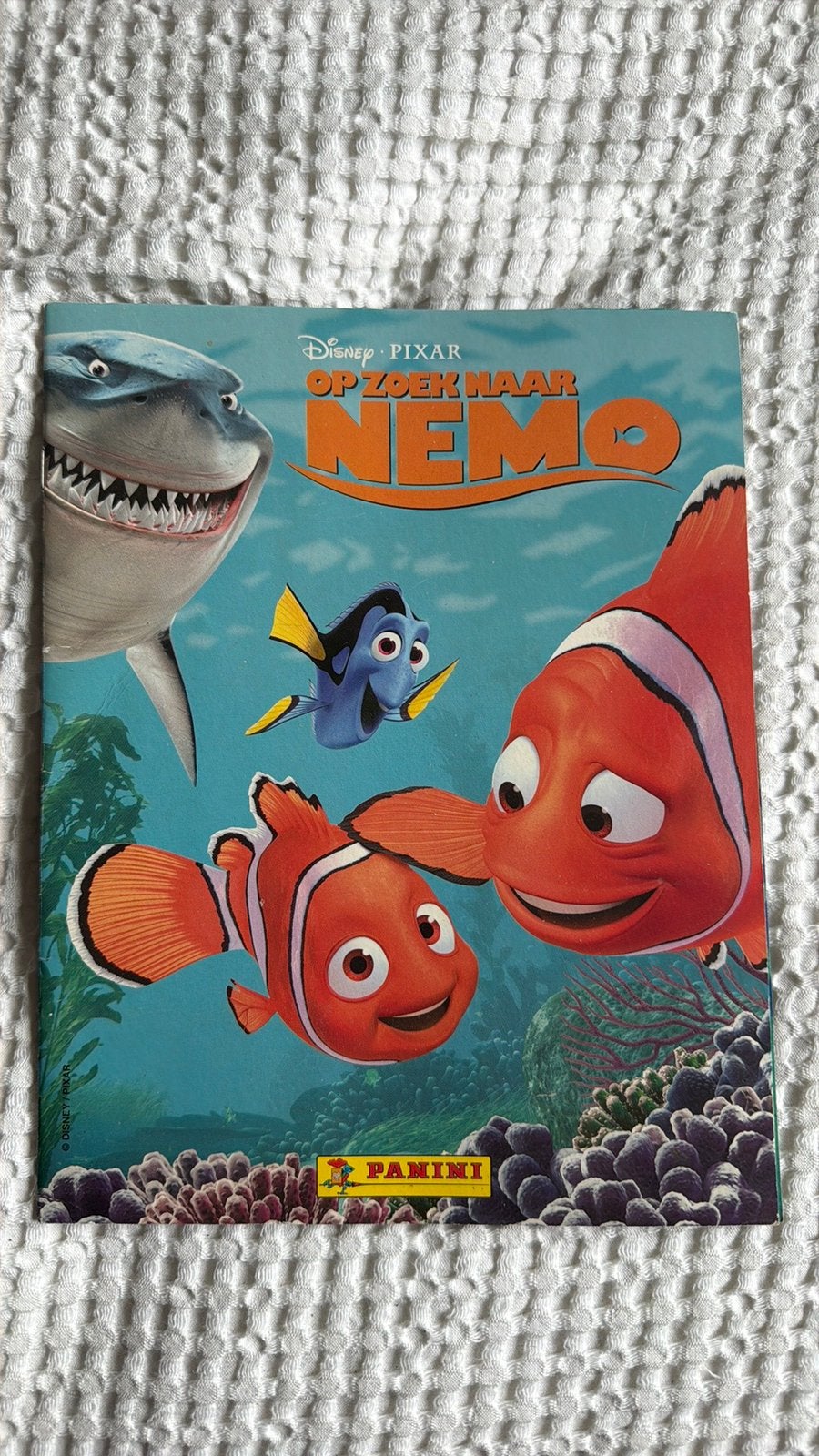 Panini finding nemo compleet met poster, Ophalen of Verzenden, Zo goed als nieuw, Meerdere stickers