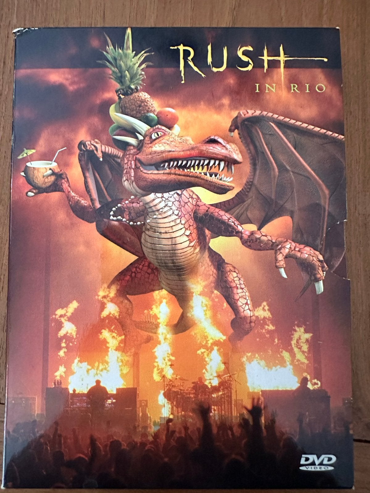 Rush in Rio DVD - Live concertregistratie, Alle leeftijden, Engels, Ophalen of Verzenden, Concert