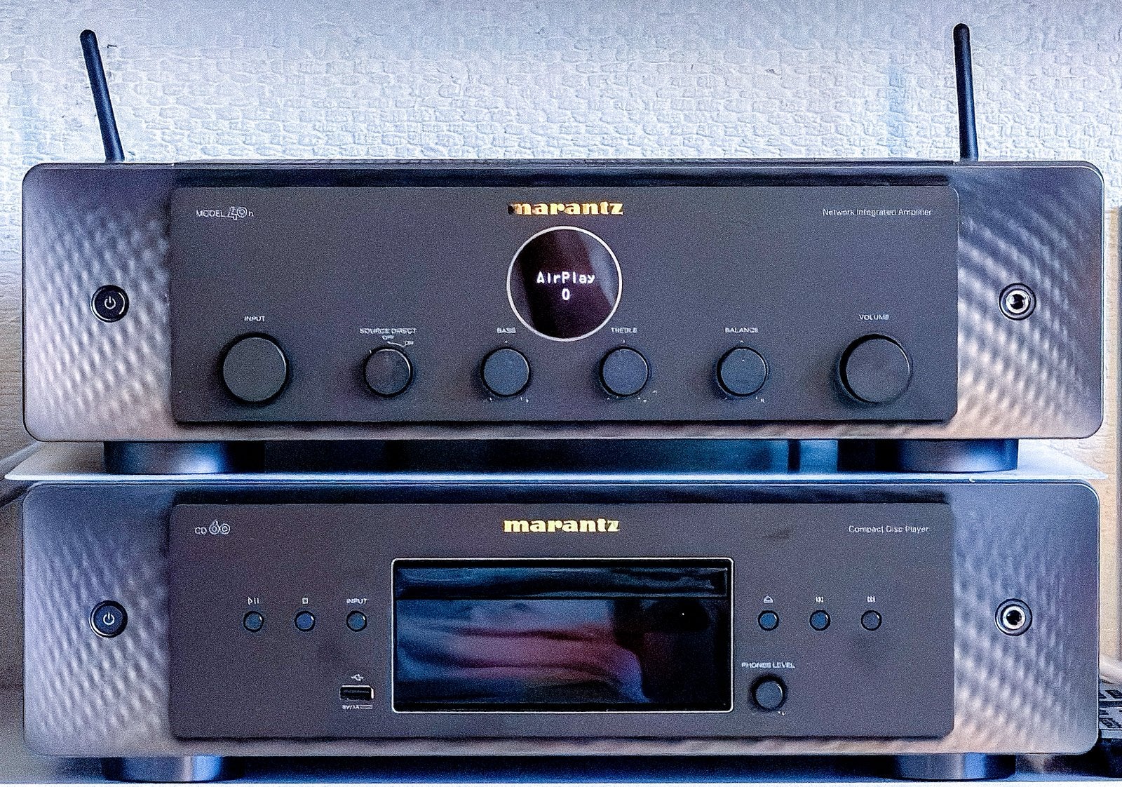 Marantz MODEL 40n +Marantz CD60, ZGAN ,COMPLEET+100% in orde, Audio, Tv en Foto, Losse componenten, Zo goed als nieuw, Cd-speler