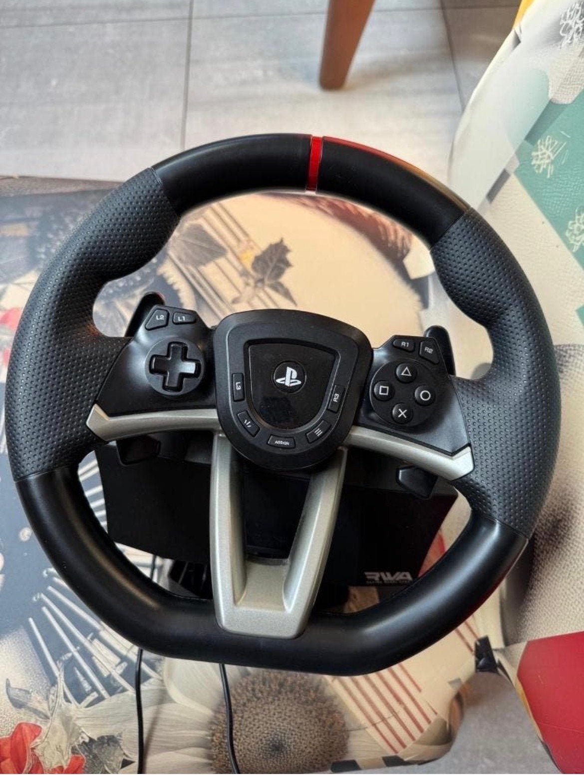 Hori RWA Racestuur en Pedalen voor PlayStation/PC, Racestuur, Gebruikt, Force feedback, Hori
