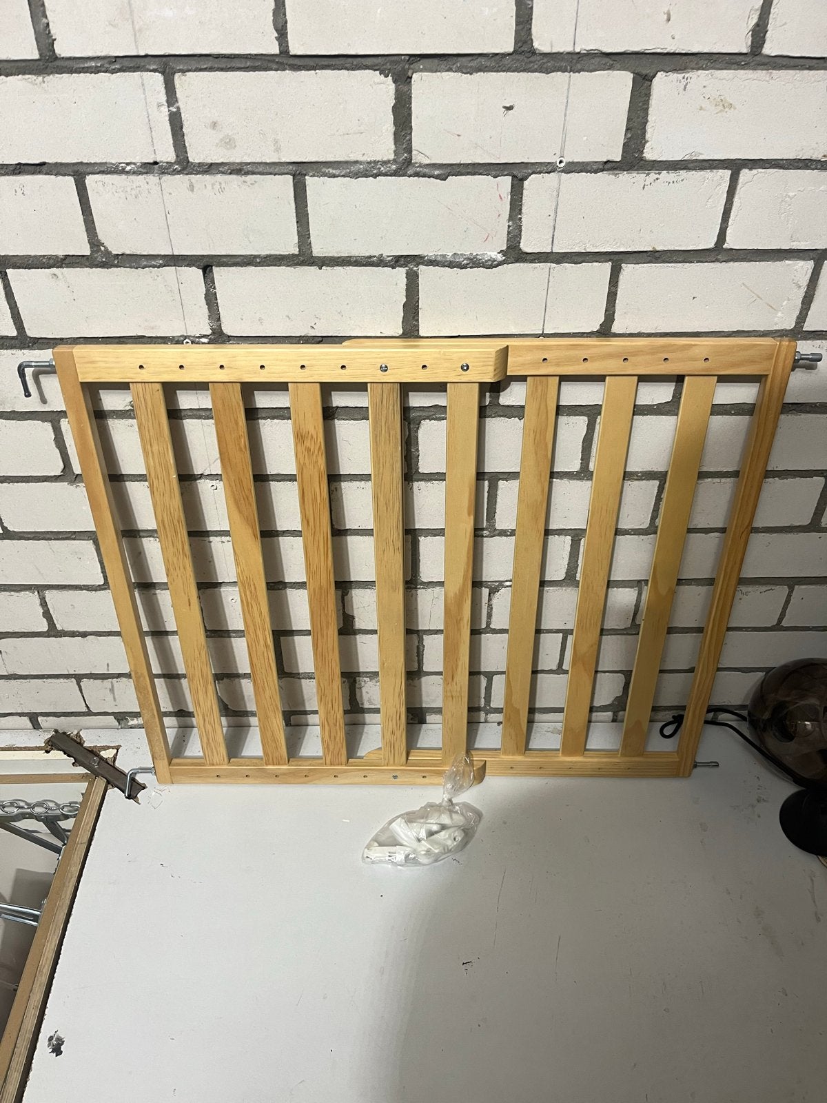 Houten veiligheidshekje voor kinderen, Kinderen en Baby's, Traphekjes, Ophalen, Gebruikt, Schroefhekje, Hout