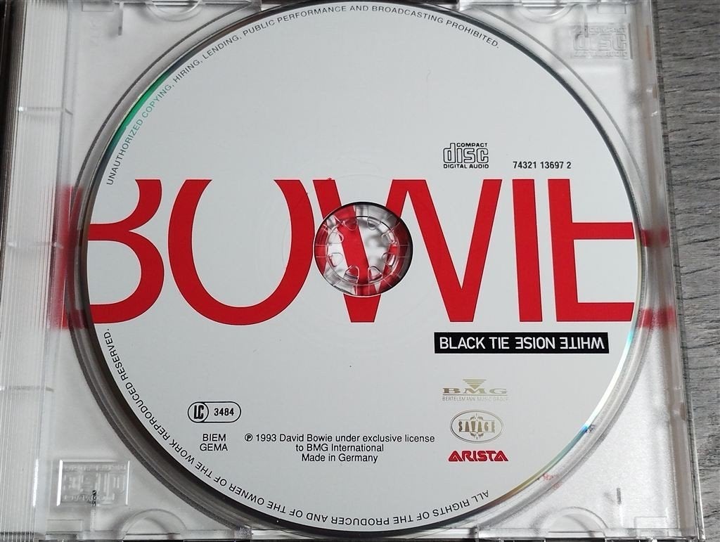 David Bowie ‎– Black Tie White Noise, Ophalen of Verzenden, Zo goed als nieuw, Poprock