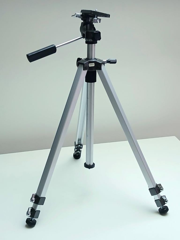 🍀Kenlock 1500 GL Aluminium Foto- en Videostatief, Ophalen of Verzenden, Gebruikt, 150 tot 175 cm, Driepoot