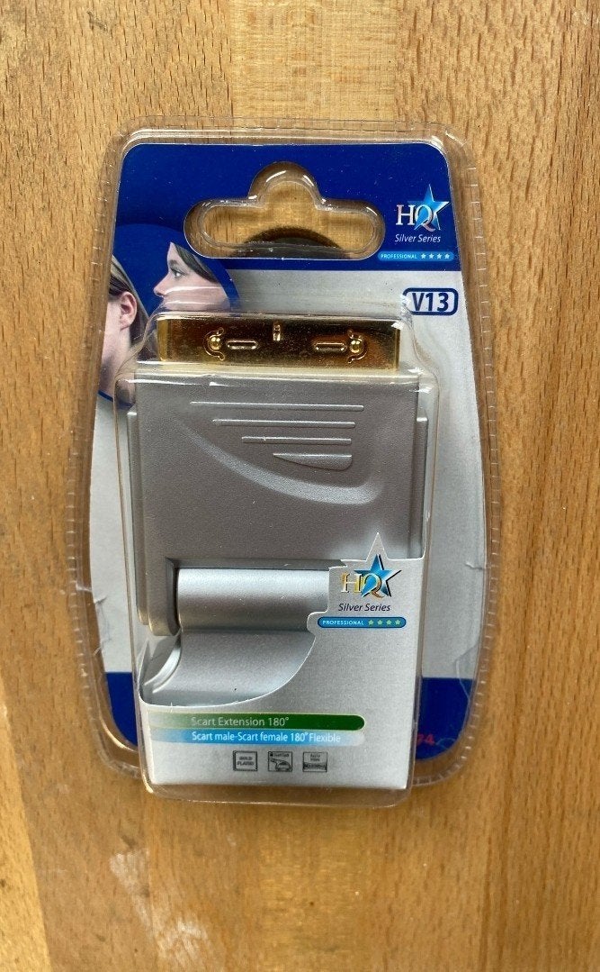 HQ Scart Verlengstuk 180 Flexibel - Nieuw, Audio, Tv en Foto, Audiokabels en Televisiekabels, Ophalen of Verzenden, Nieuw, Minder dan 2 meter