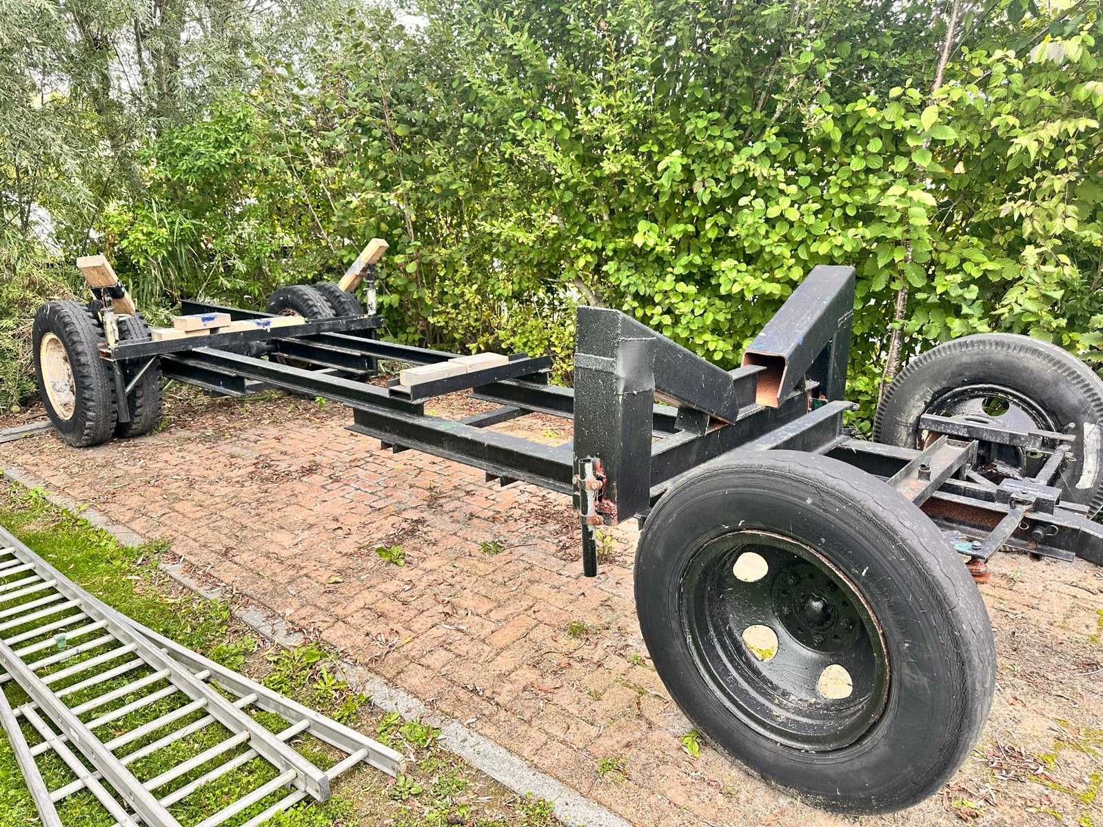 Robuuste boottrailer voor stalling - Ideaal voor winterbergi, Ophalen, Gebruikt, 9 meter of meer, Overige typen