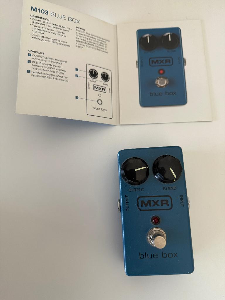 MXR M103 Blue box, Muziek en Instrumenten, Ophalen of Verzenden, Gebruikt