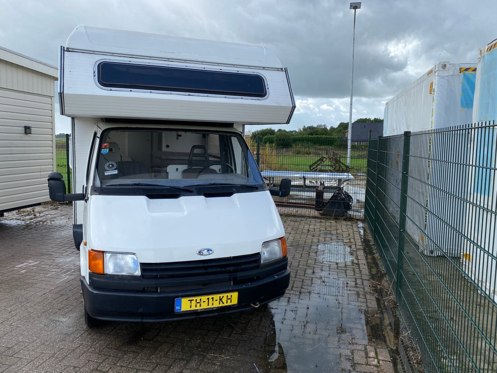 Nette Ford Transit 130 D Camper uit 1988 met nieuwe matrasse, Ophalen of Verzenden