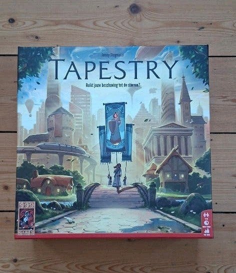 Tapestry Bordspel - Als Nieuw, Hobby en Vrije tijd, Drie of vier spelers, Ophalen of Verzenden, Zo goed als nieuw, 999 Games