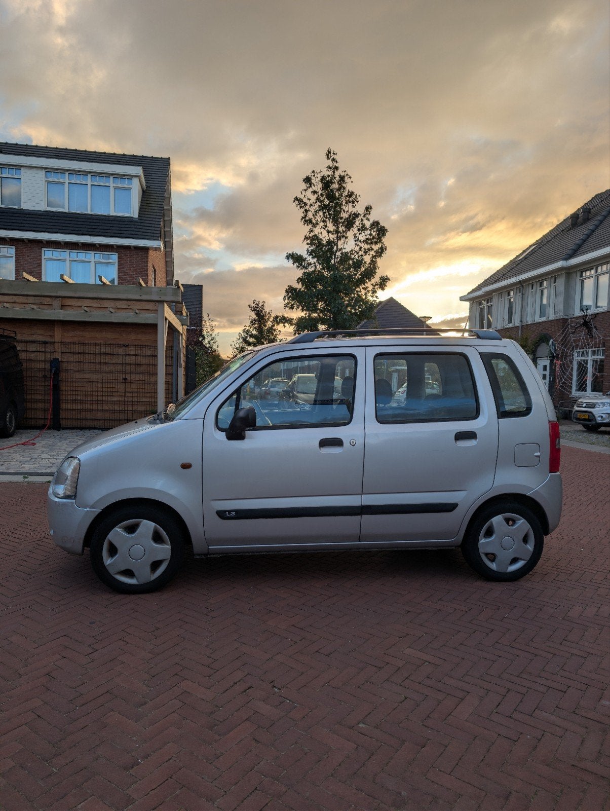 49.510 KM! NAP Suzuki Wagon R+ 1.3 AUTOMAAT 2003 Grijs AIRCO, Auto's, 970 kg, Stof, 40 €/maand, 4 cilinders