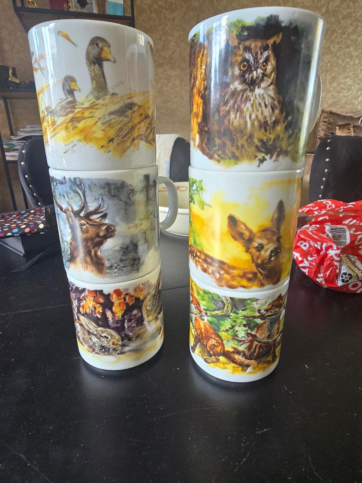 6 mokken, Antiek en Kunst, Ophalen