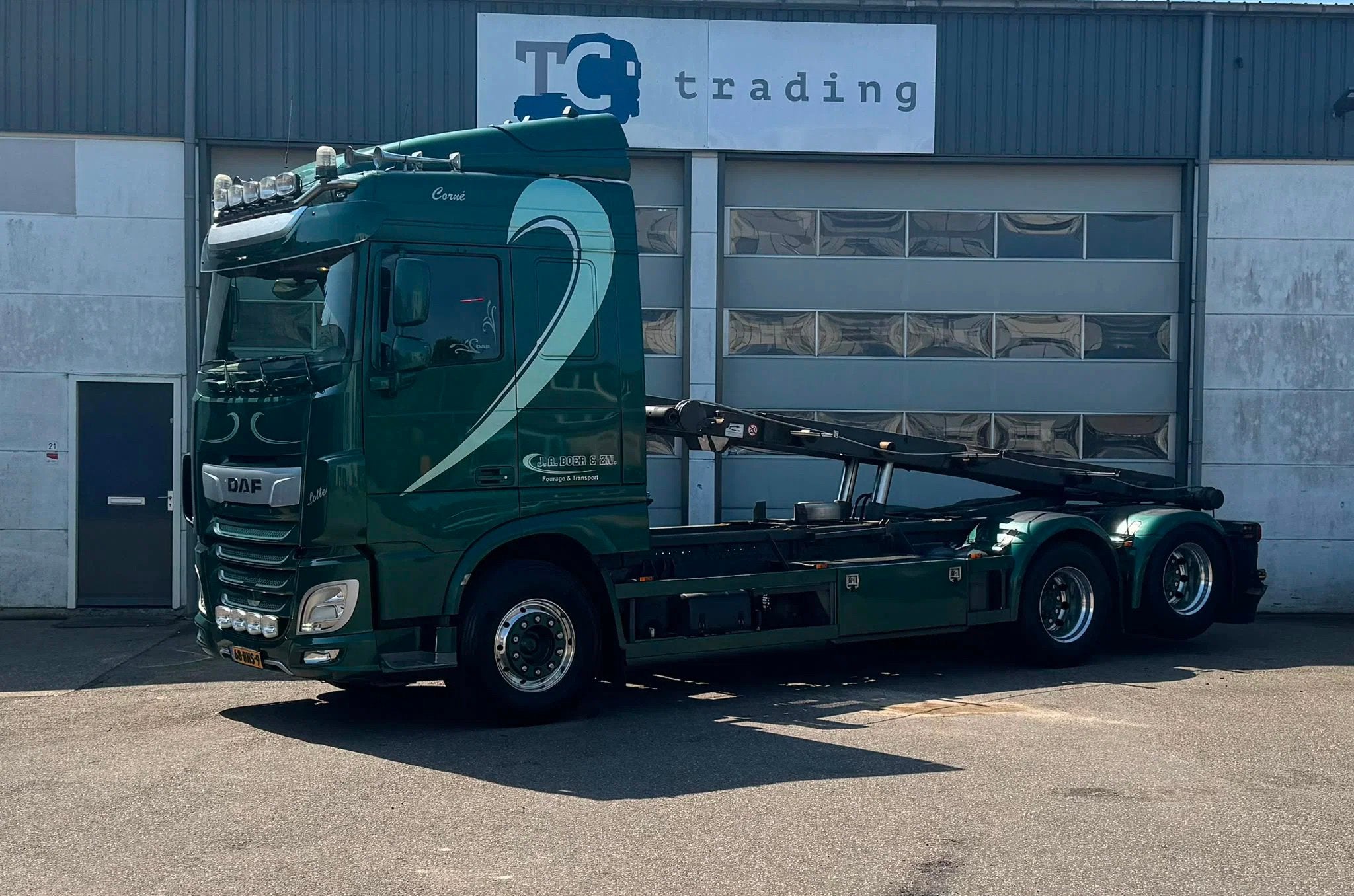 DAF XF 480 NCH / HTS 25ton kabelsysteem (bj 2019), Auto's, Vrachtwagens, Automaat, Euro 6, Bedrijf, Diesel