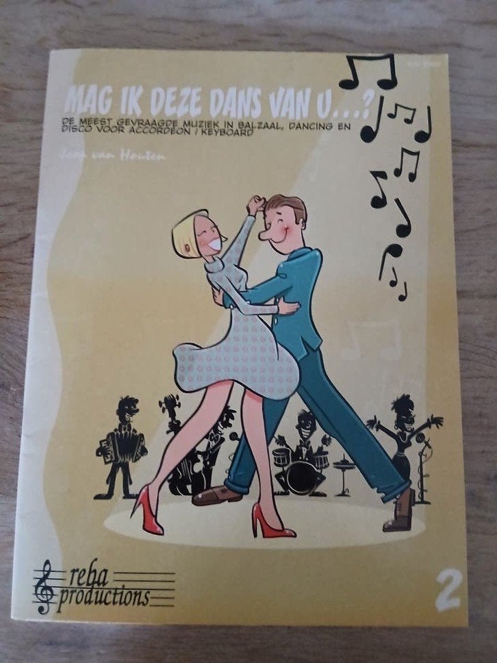 Mag Ik Deze Dans Van U  Joop van Houten (Accordeon/Keybo, Keyboard, Gebruikt, Overige soorten, Ophalen of Verzenden