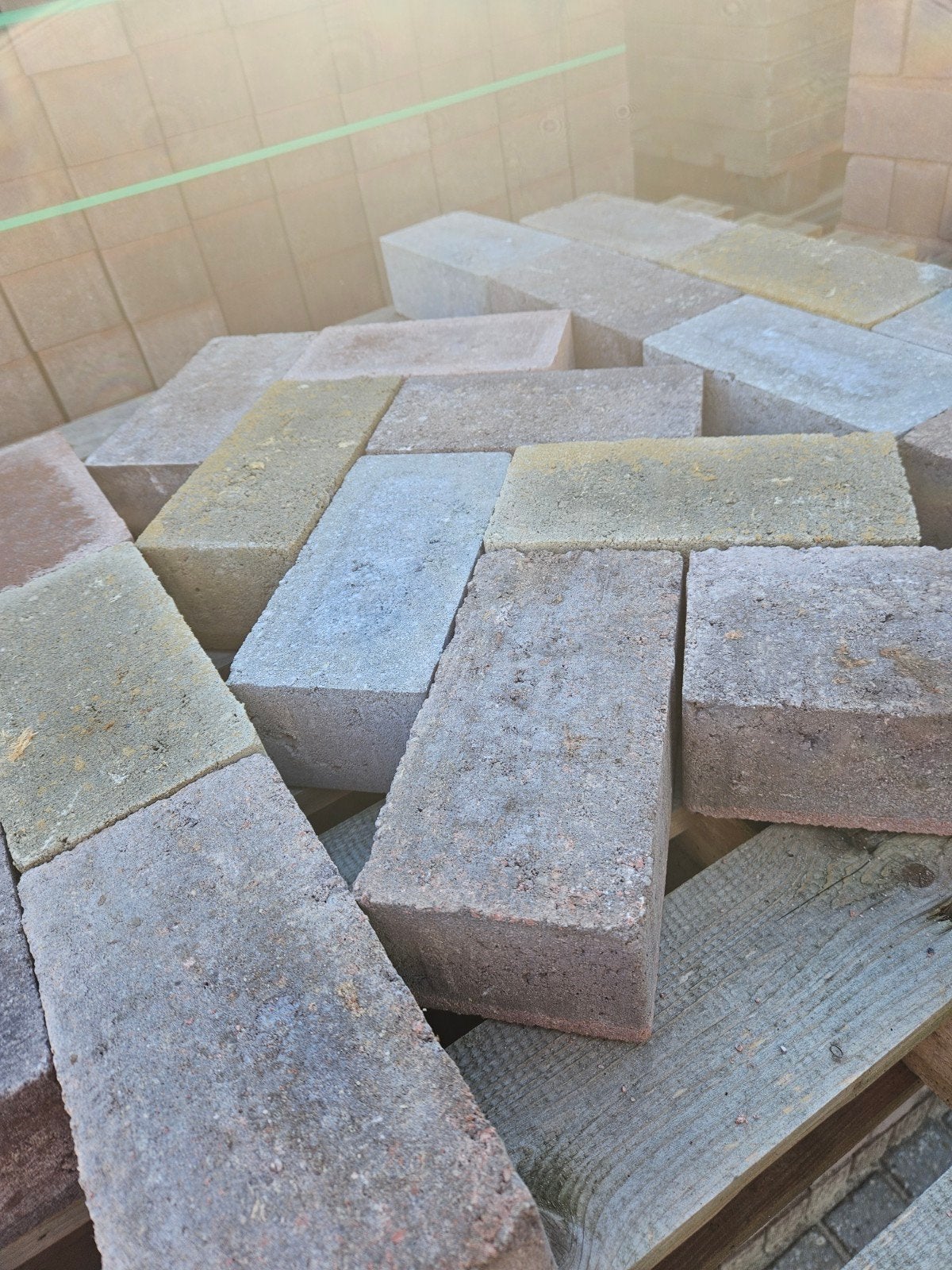 betonklinker 8cm cm brons, Ophalen of Verzenden, Nieuw, Beton, Klinkers