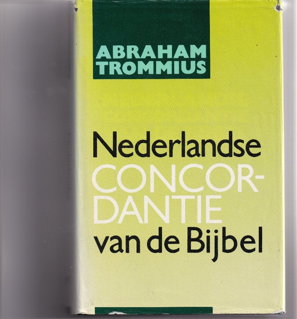 Concordantie Trommius 24e Druk, Boeken, Ophalen of Verzenden, Gelezen