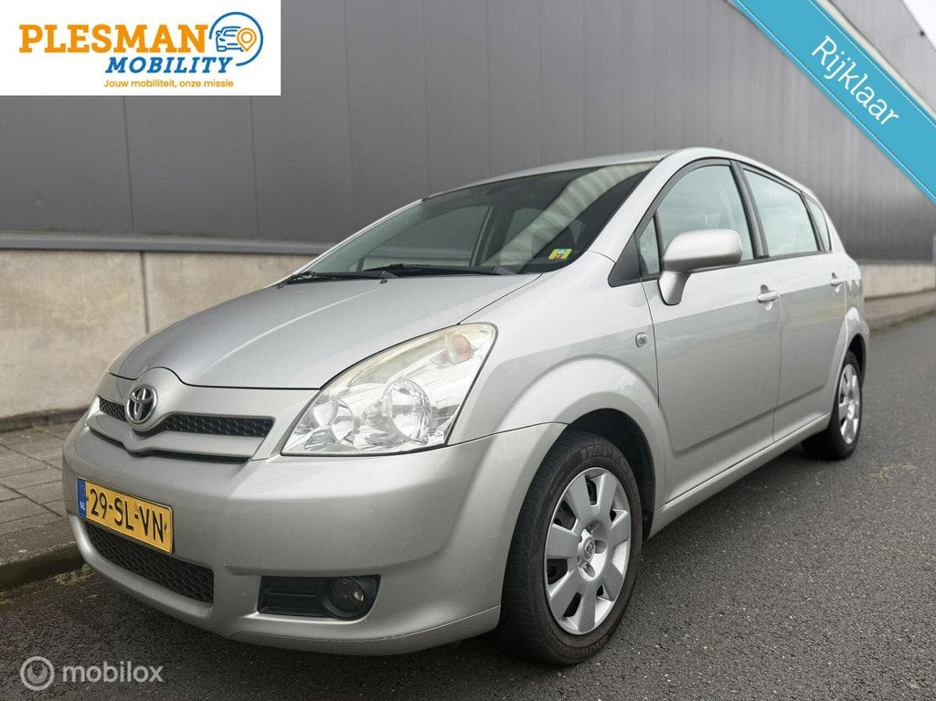 Toyota Corolla Verso 1.8 VVT-i Sol 7 Persoons Automaat, Gebruikt, 4 cilinders, 129 pk, Origineel Nederlands