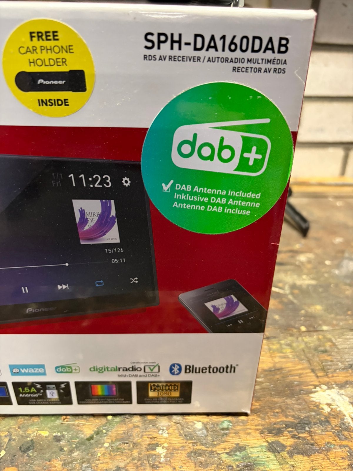 Autoradio pioneer SPH-DA160DAB, Ophalen, Zo goed als nieuw