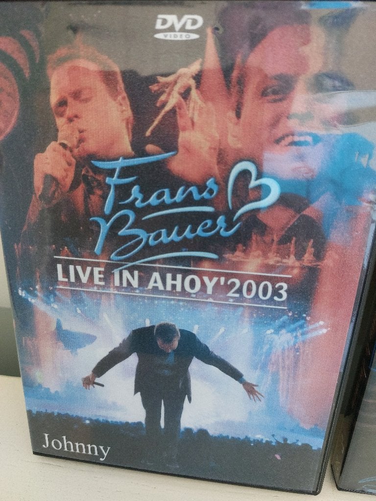 3 DVD's Frans Bauer, lees omschrijving, Alle leeftijden, Ophalen of Verzenden, Zo goed als nieuw, Muziek