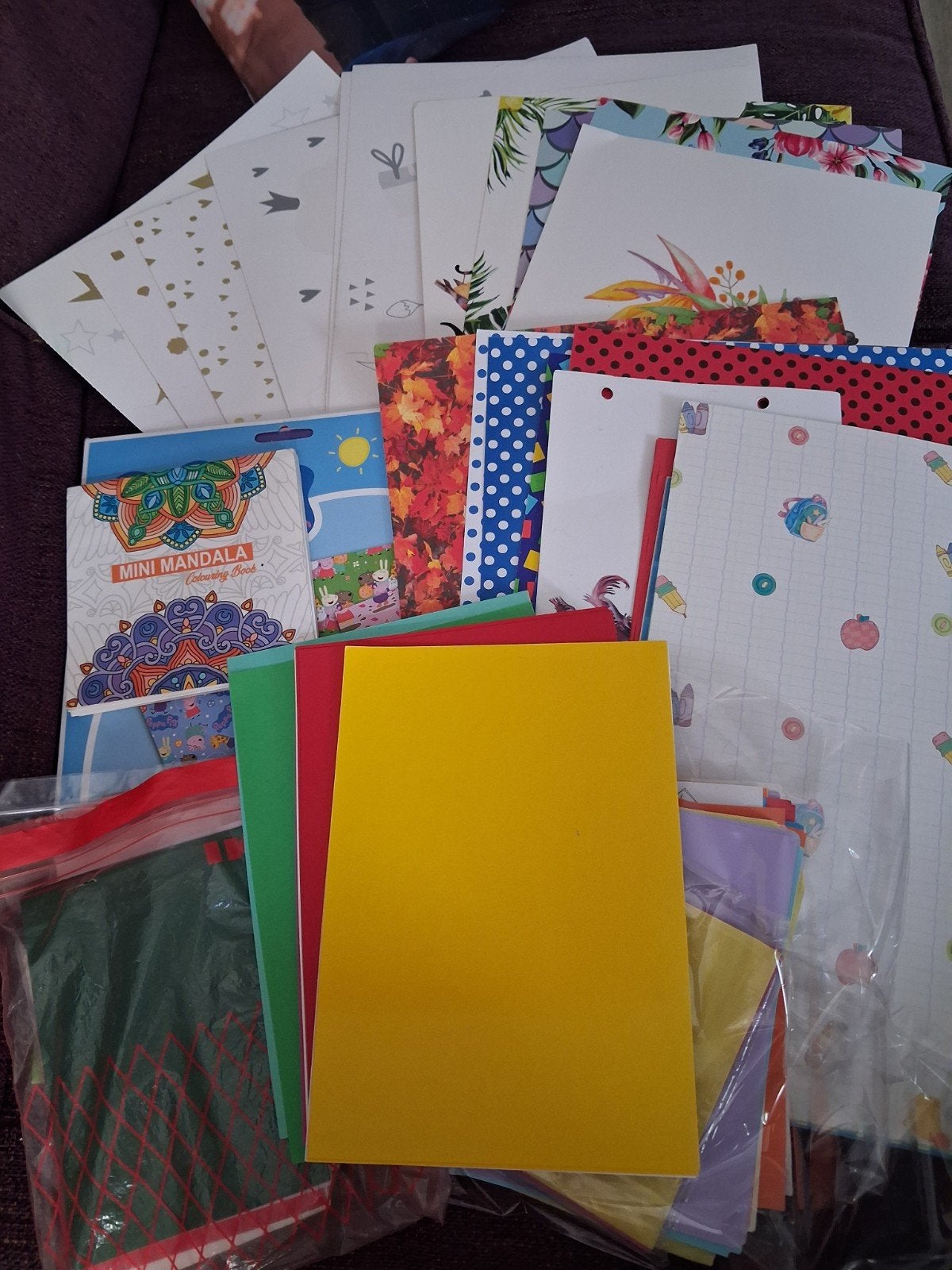 pakket knutsel papier en karton, Ophalen, Nieuw, Papier of Karton