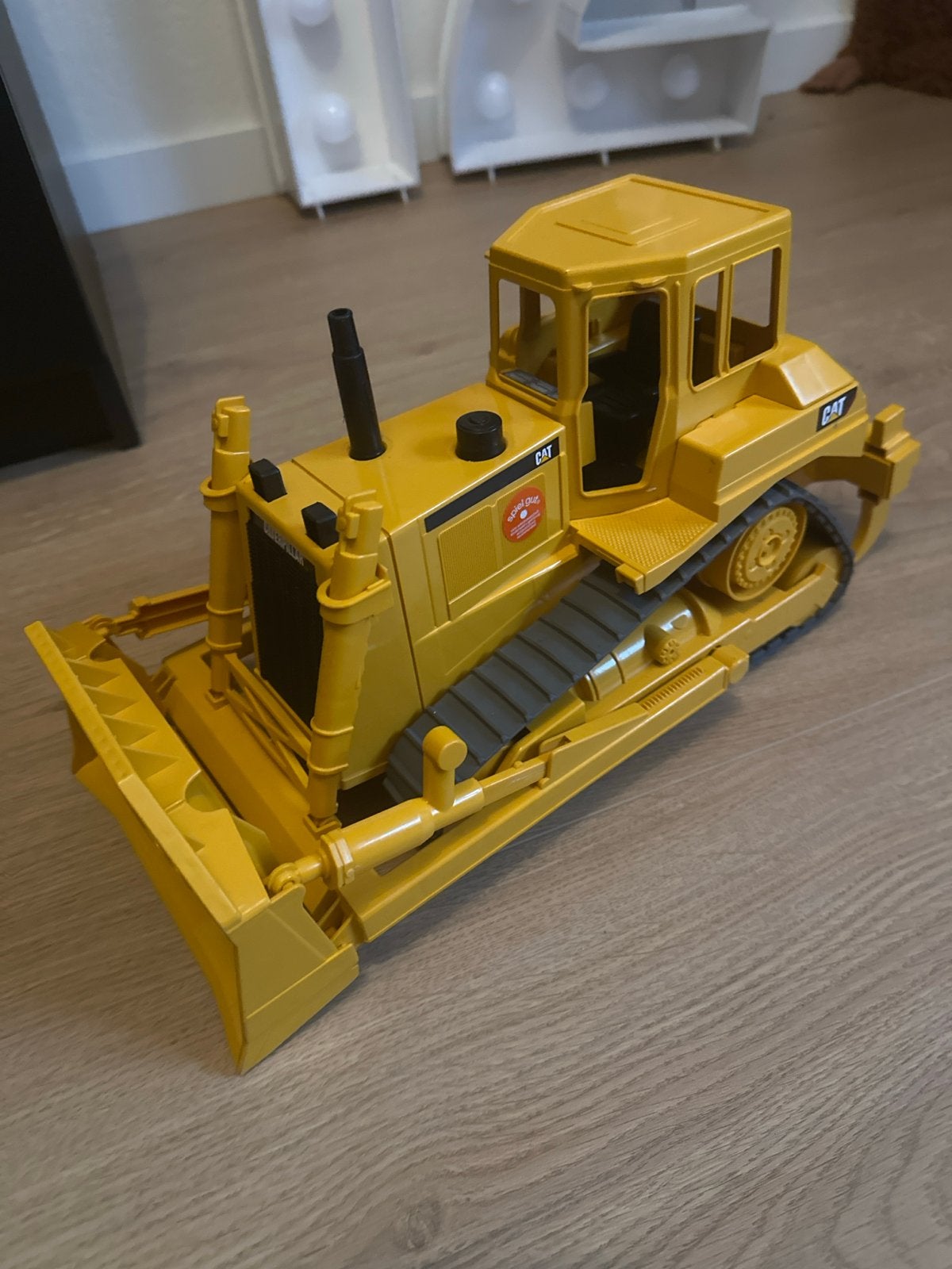 Grote CAT bulldozer speelgoed merk Bruder zgan!, Ophalen, Zo goed als nieuw