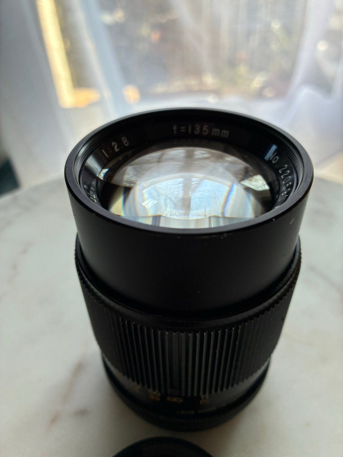 Revuenon- Special 1:2,8 135 mm M42 schroefdraad redelijke st, Gebruikt, Overige merken, M42, Telelens