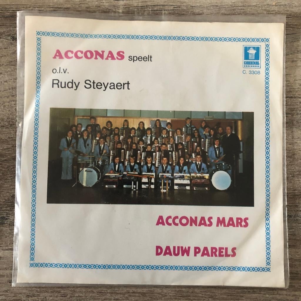vinyl single Acconas, Ophalen of Verzenden, Gebruikt, 7 inch, Overige genres