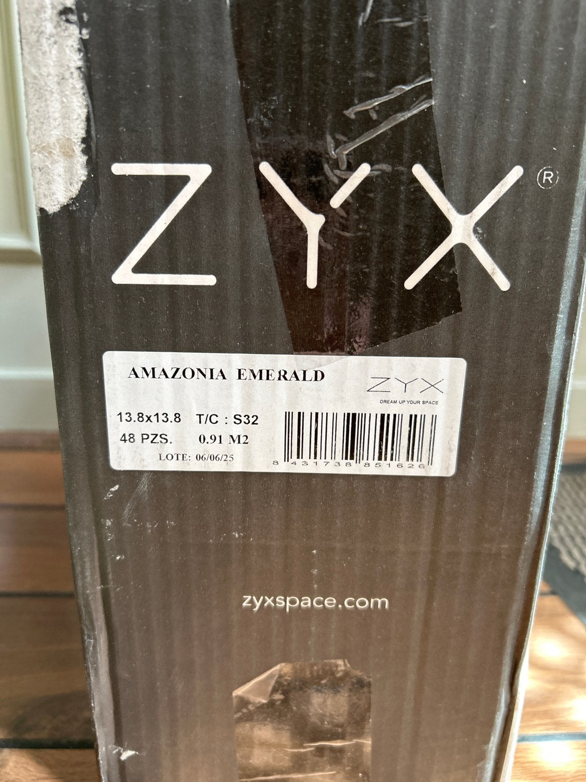ZYX Amazonia Emerald Tegels 13.8x13.8 cm (0.91 m²), Ophalen, Nieuw, Minder dan 20 cm, Minder dan 20 cm
