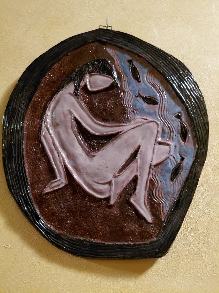 Kunstwerk in reliëfkeramiek van Paul Vermeire Oostende, Ophalen of Verzenden