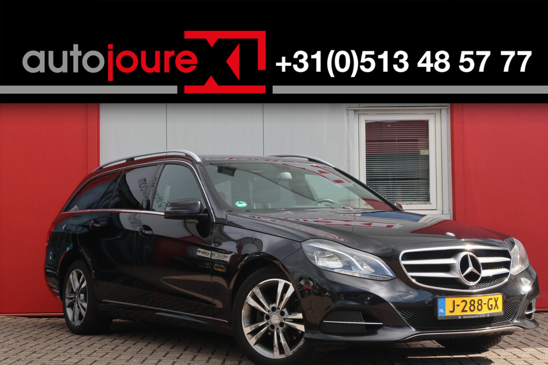 Mercedes-Benz E-Klasse Estate 200 BlueTEC Elegance, Auto's, Automaat, Gebruikt, 4 cilinders, Zwart