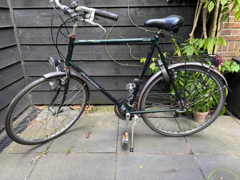 Oude Gazelle Medeo opknapper, Ophalen, Gebruikt, Gazelle, Versnellingen